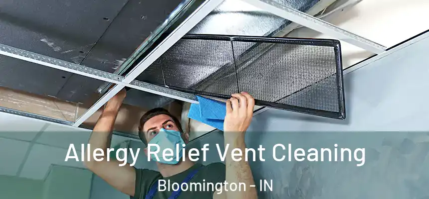 Allergy Relief Vent Cleaning Bloomington - IN