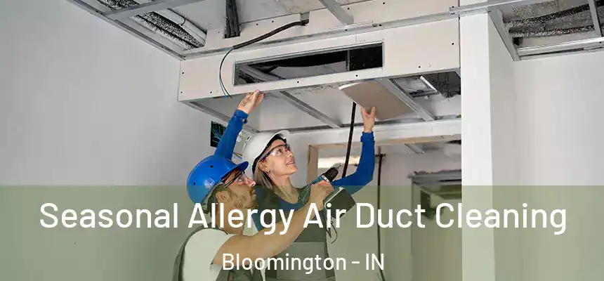 Seasonal Allergy Air Duct Cleaning Bloomington - IN